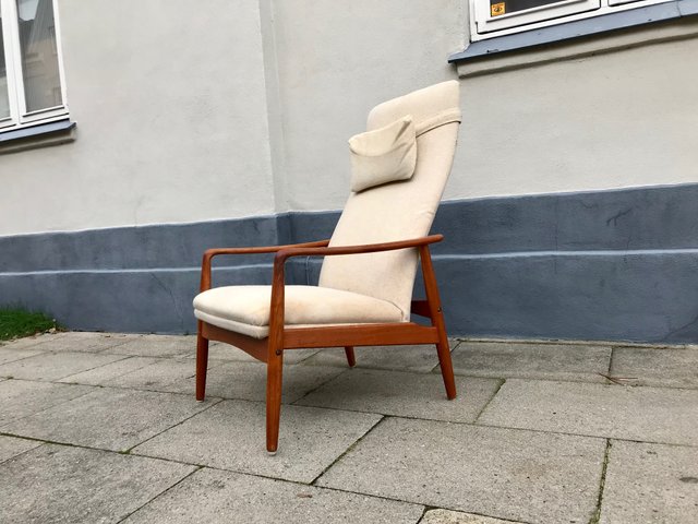 Danish Teak Armchair By S ren Ladefoged For SL M bler 1960s For Sale 