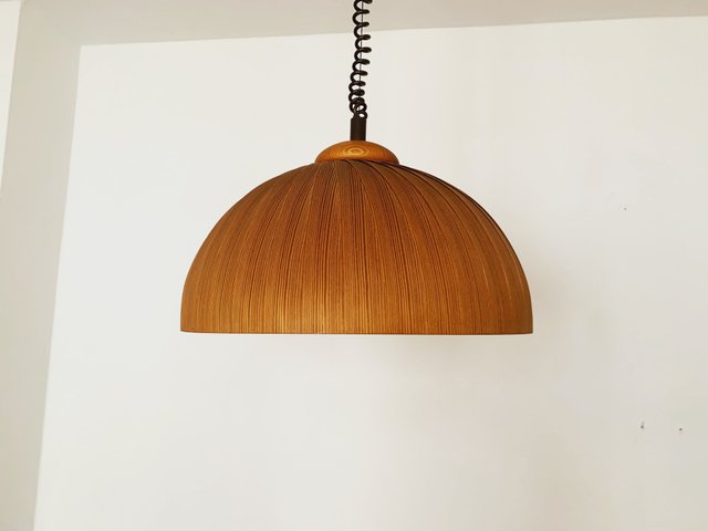 Swedish Wooden Ceiling Lamp 1960s For, Wood Ceiling Lamp Shades