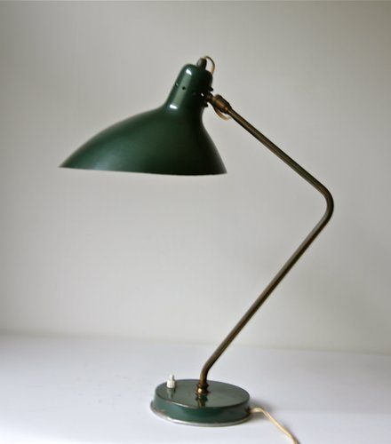 Dark Green Table Lamp By Lacroix Jean, Table Lamps Green