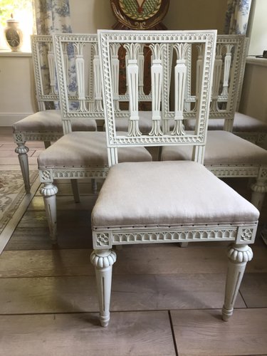 Antique Gustavian Dining Chairs Set Of 2 For At Pamono Antique Gustavian Dining Chairs Set Of