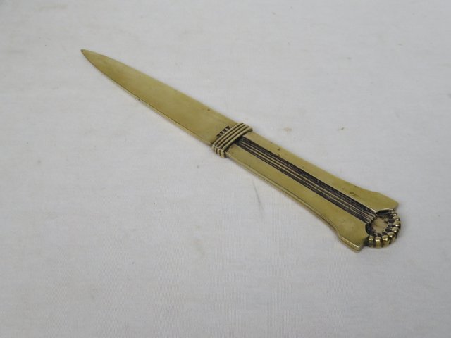 Details about   Embossed Brass Letter Opener show original title 