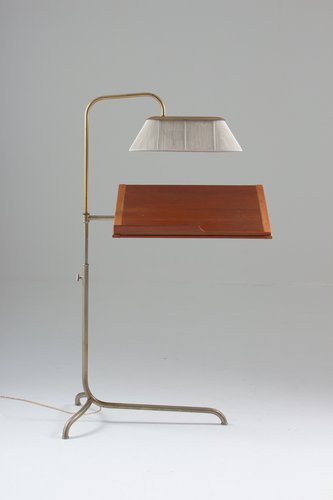 Vintage Floor Lamp By Bruno Mathsson, Bruno Double Arm Floor Lamp