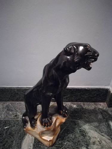 Black Panther Ceramic, 1960s Black Panther Ceramic, 1960s