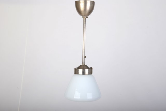Divertidísimo calina Torpe Lámpara de techo Bauhaus, años 30 en venta en Pamono