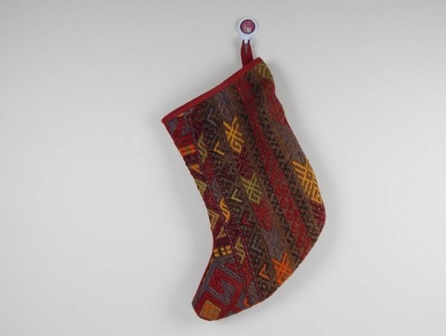 Turkish kilim stockings handmade kilim stockings Christmas kilim stockings