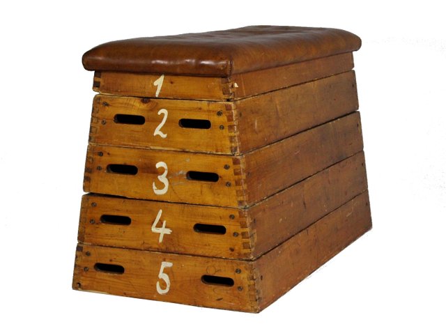 Turnbank aus Leder, 1930er bei Pamono kaufen