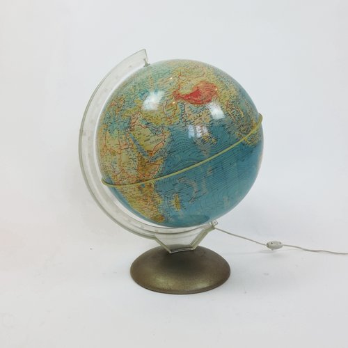 Mid Century Globus Von Illumnia 1960er Bei Pamono Kaufen