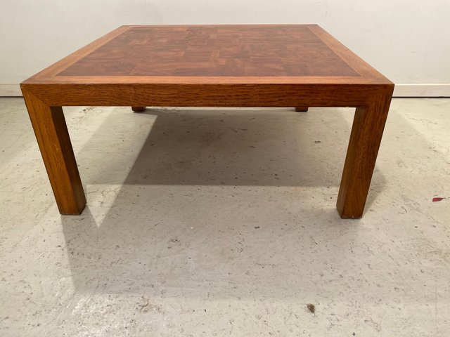 Burl Wood Coffee Table From Drexel 1950s For Sale At Pamono