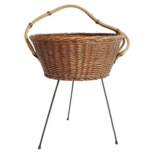 Vintage Knitting Basket