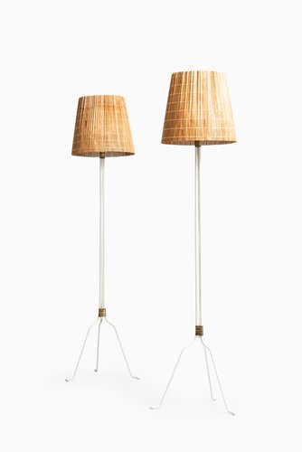 Model 30 058 Floor Lamps By Lisa Johansson Pape For Orno 1940s Set Of 2 At Pamono 058 Floor Lamps By Lisa Johansson Pape, Floor Lamps Under $30