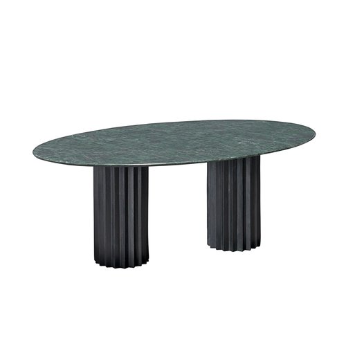 Green Serpentino Marble And Cast, Green Round Table