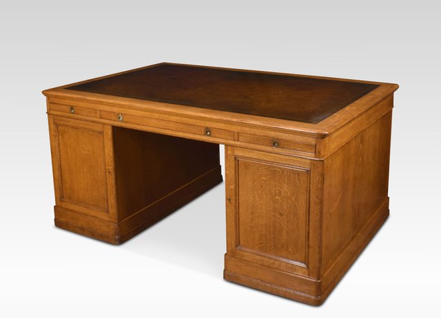 Large Antique Oak Library Desk For At Pamono Antique Oak Library Desk For At Pamono