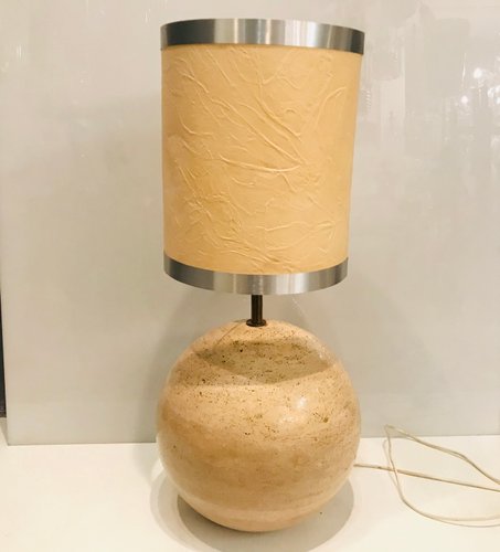 Large Stone Table Lamp 1960s For Sale At Pamono
