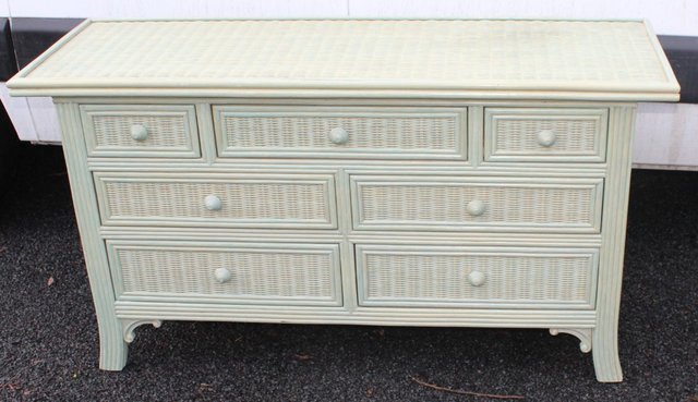Wicker Chest Of Drawers 1940s For Sale At Pamono