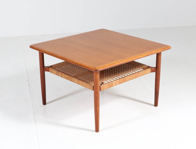Teak Coffee Table By Gunnar Schwartz 1960s For Sale At Pamono