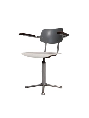 Modernist Lacquered Wood Desk Chair 1940s For Sale At Pamono