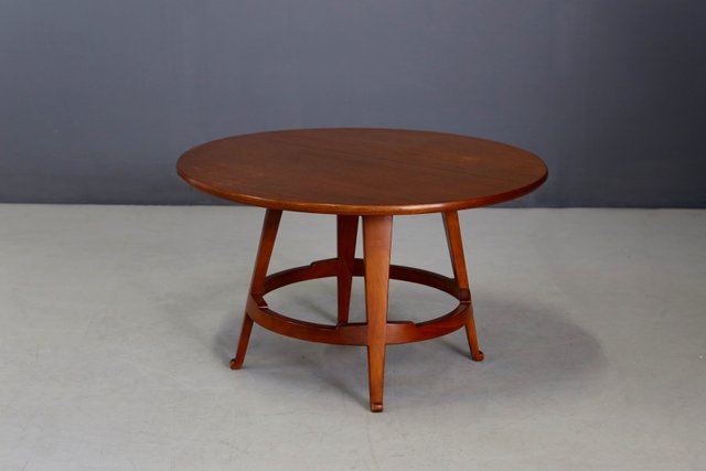 Mid Century Hardwood Coffee Table By Guglielmo Ulrich 1940s For Sale At Pamono
