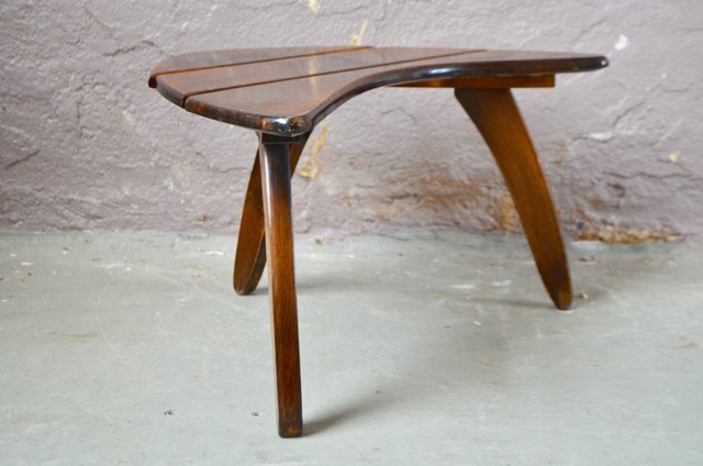 Powerful perturbation each Half Moon Side Table, 1950s for sale at Pamono