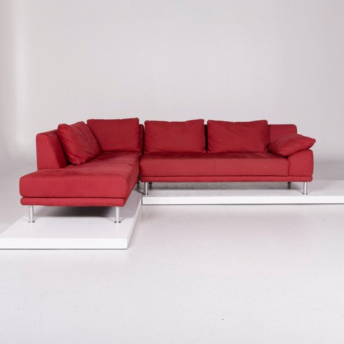 Vintage Red Corner Sofa From Koinor For Sale At Pamono