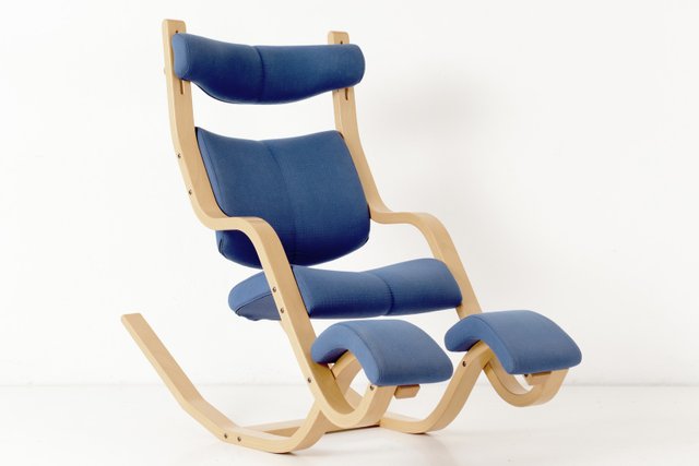Poltrona Gravity Balans di Peter Opsvik per Stokke, Norvegia Peter Opsvik Stokke Sedia a dondolo Gravity Balans