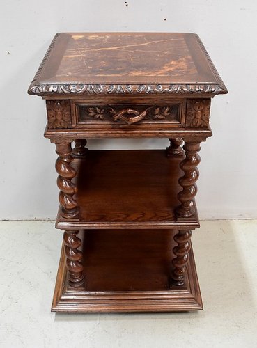 Small Antique Louis Xiii Style Light Oak Side Table 1900s For At Pamono Small Antique Louis Xiii Style Light, Very Narrow Side Table