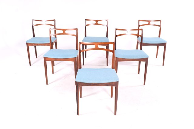 Rosewood Model 94 Dining Chairs By Johannes Andersen For Christian Linneberg 1960s Set Of 6 For Sale At Pamono Rosewood Model 94 Dining Chairs By Johannes Andersen For Christian Linneberg 1960s Set Of 6 For Sale At Pamono