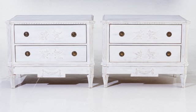 Antique Gustavian Dressers Set Of 2 Bei Pamono Kaufen