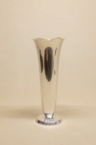 Wirwar Classificatie dinsdag Vintage Art Deco Silver-Plated Vase by Richard Riemerschmid for WMF for  sale at Pamono