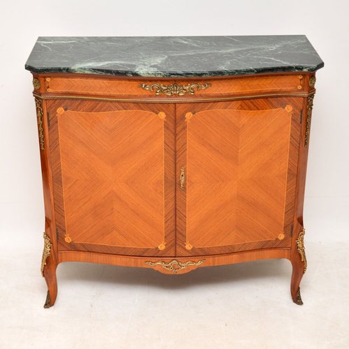 Französischer Schrank aus Marmor & Palisander, 1950er bei Pamono kaufen