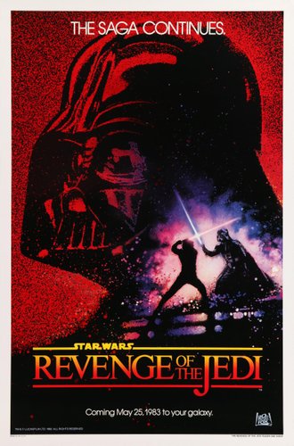 Star Wars Return Of The Jedi Poster Von Drew Struzan 1983 Bei Pamono Kaufen