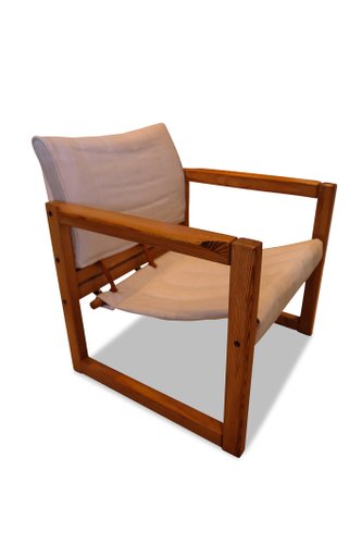 Pine Safari Armchair by Karin Mobring for Ikea, 1972 Pine Safari Armchair by Karin Mobring for Ikea, 1972