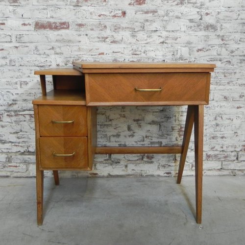 Desk Of Previous Singer Sewing Machine Furniture 1950s Bei Pamono