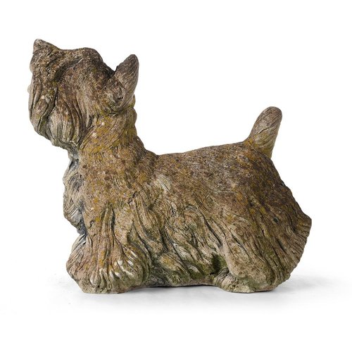 Garden Cement Dog Sculpture For Sale At Pamono