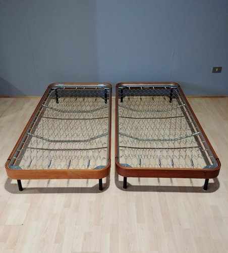 Italian Twin Beds 1960s Set Of 2 For, 2 Twin Bed Frames