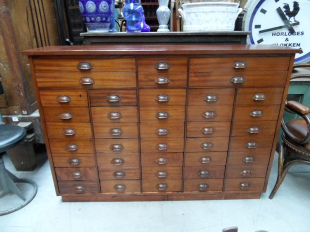 Mahogany Filing Cabinet 1950s Bei Pamono Kaufen