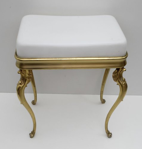 Acrylic sale ottoman stool