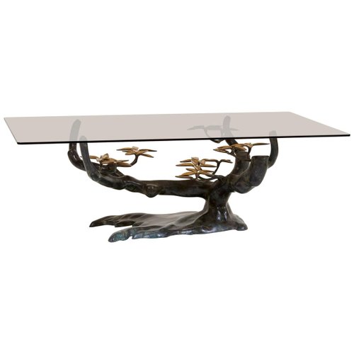 Brass Bonsai Tree Coffee Or Side Table In The Style Of Daro 1960s For At Pamono - Tree Style Coffee Tables Brass Bonsai Tree Coffee Or Side Table In The Style Of Daro 1960s For At Pamono - Tree Style Coffee Tables