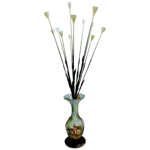 flower vase floor lamp