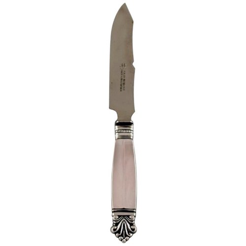 Jensen Acorn Cheese Knife in Sterling Silver, 1923 for sale at Pamono
