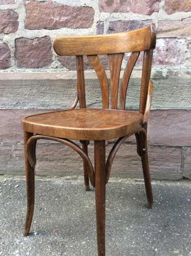 Französische Bistrostühle, 1950er, 8er Set bei Pamono kaufen