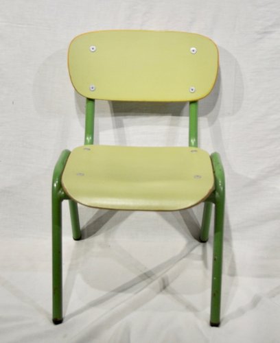 yellow nursery chair