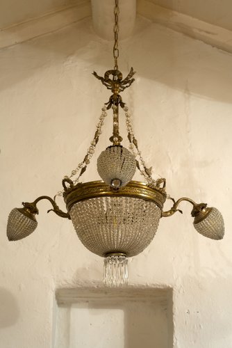 Luisa Chandelier Antique Brass Luisa Chandelier Antique Brass
