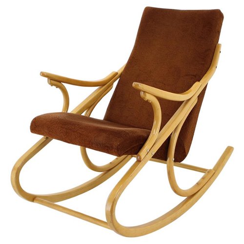 Mid Century Expo Rocking Chair From Ton 1958 For Sale At Pamono