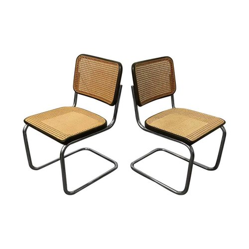 Black Frame Model S32 Dining Chairs, Breuer Dining Room Chairs