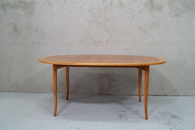 Large Mid Century Oval Cherrywood Coffee Table By Carl Malmsten For Mobel Komponerad Av 1950s At Pamono - Large Kilim Coffee Table Large Mid Century Oval Cherrywood Coffee Table By Carl Malmsten For Mobel Komponerad Av 1950s At Pamono - Large Kilim Coffee Table