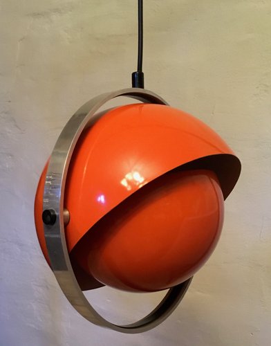 Space Age Moon Light Ceiling Lamp By, Moon Light Fixture