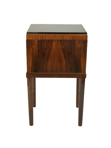 Art Deco French Rosewood Folding Side Table 1930s For Sale At Pamono