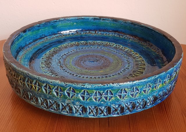 Große Mid-Century Schale von Aldo Londi für Bitossi bei Pamono kaufen