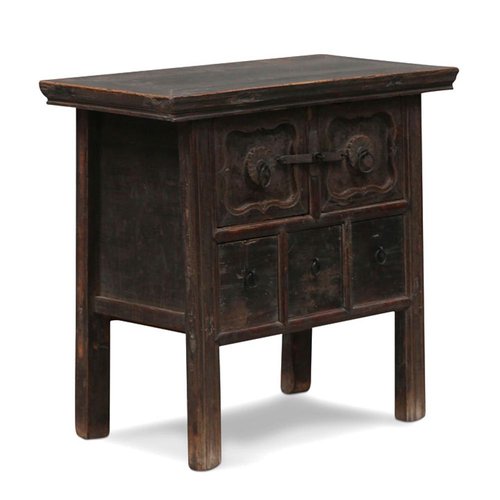 Antique Chinese Elm Storage Chest For Sale At Pamono