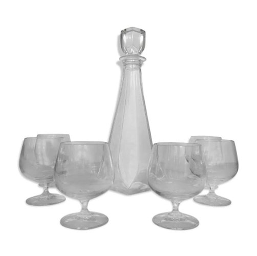 Servizio Da Acquavite In Cristallo Di Cristal D Arques Anni 50 Set Di 7 In Vendita Su Pamono Servizio Da Acquavite In Cristallo Di Cristal D Arques Anni 50 Set Di 7 In Vendita Su Pamono
